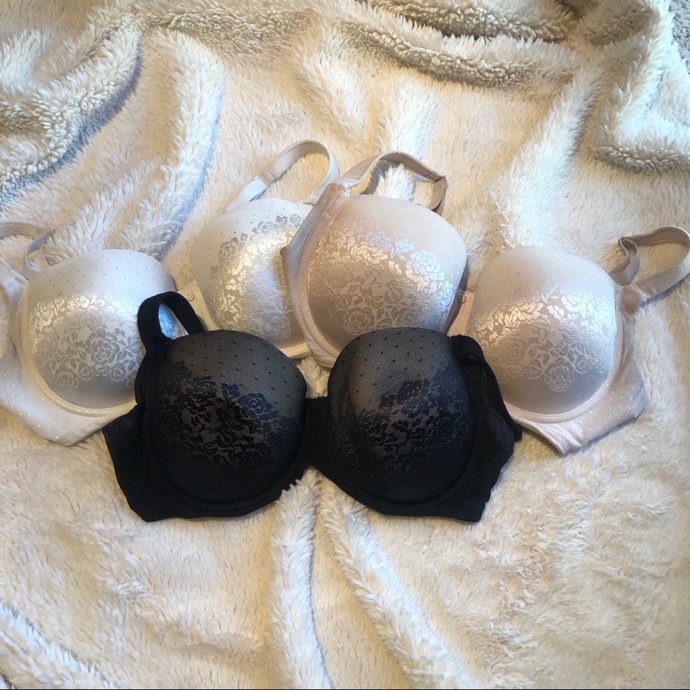 Stunning Support Full Coverage Soma Bras set of 3